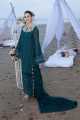 ☆Brand Name : Azure Chiffon Collection  **Fabric  Chiffon Full Embroidered *•Plain Chiffon Back**BY BANO COLLECTIONS**. 