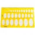 Ellipse / Oval Template / Stencil. 