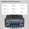 Benfei USB to Serial Adapter, Benfei USB to RS-232 Male (9-pin) DB9 Serial Cable, Prolific Chipset, Windows 11/10/8.1/8/7, Mac OS X 10.6 and Above, 1.5M ORIGINAL UK ZONE. 