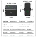 Original SX31 Wireless Microphone with Active Noise Cancellation ~ Dual Collar Mic for Mobile Phone, Camera, YouTube, Audio/Video Recording, Vlogging and Live Streaming ~ Compatible with Android Type c and iPhone ~Cordless Lavalier Mic by TechDepot. 