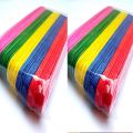 Pack of 200 Multi Color Small Craft Sticks Ice Cream Sticks Wooden Popsicle Sticks for DIY Craft Creative Designs Children Education (Length - 4 Inches Width - 1 cm) / Ice Cream Stick Art # SS-ICS-MS04. 