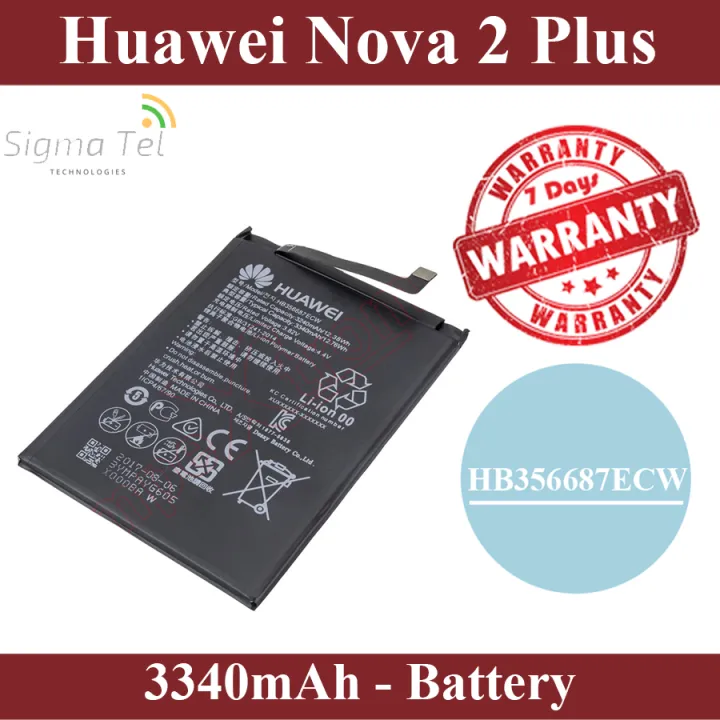 Huawei%20Nova%202%20Plus%20Battery%20HB356687ECW%20Replacement%20Premium%20Quality%203340mAh%20For%20Huawei%20Nova%202%20Plus%20-%20Image%203