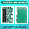 Power Amplifier Board XH-A150 Lithium Battery Bluetooth Digital 10W Power DIY Small Speaker Rechargeable. 