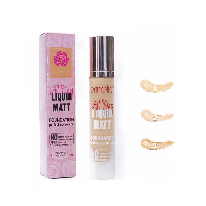 Emelie Cosmetics - All Day Foundation (Item # G-16)