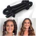 Women Heatless Curling Rod Headband, No Heat Curl Ribbon with Hair Scrunchie, Sleeping Curls Silk Ribbon Hair Rollers. 