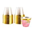 25Pcs Plastic Cups 9 Oz Clear Plastic Glasses Disposable Drinkware Wedding Party Cocktail Cups for Birthday Christmas Anniversary. 