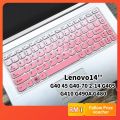 Keyboard Cover Lenovo G40 45 G40-70 2-14 G405 G410 G490A G480 Silicone 14 Inch Laptop Protector for Lenovo Notebook. 