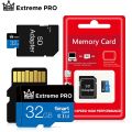 اصل میموری کارڈ 256GB 128GB 64GB 32GB ہائی سپیڈ فلیش کارڈ 16GB 8GB میموری منی SD TF/SD کارڈز ٹیبلٹ/کیمرہ/فون کے لیے. 