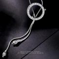 New Hoop Statement Necklaces & Pendants for Women 2020 Vintage Crystal Long Necklace Female Collier Femme Party Jewelry Gift. 