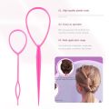 16Pcs Professional Hairdressing Combs Set Braider Hair Style twister hair band headband Double Bangs Hairstyle Hairpin with clip hair styling new fashion Hairband Women girls. 