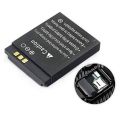 Smart Watch Li-ion Polymer Battery 380mAh 3.7V. 