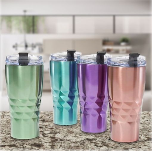 Primula Peak Hot or Cold Tumbler - Triple Layer Copper Technology Vacuum Sealed Stainless Steel