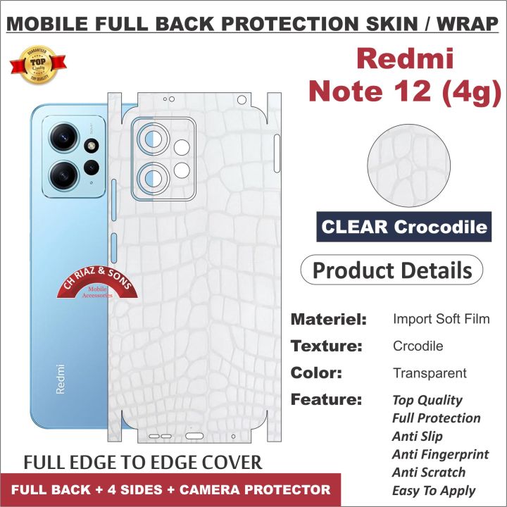 XIAOMI%20REDMI%20NOTE%2012%204G%20FULL%20BACK%20360%20premium%20Protection%20Skin%20Wrap%20full%20cover%20Premium%20Quality%20-%20Image%202