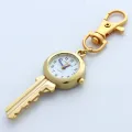 Cute Lovely Fashion Brand New Fashion Crystal KEY Style Pocket Pendant Key Ring Chain Quartz Dress Watch with Gift Bag GL59K. 