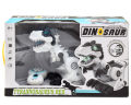 Remote Infrared Control T Rex Dinosaur With Shining Light Realistic Sound Walking Story Robot Toy. 