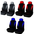 Car Seat Covers Set Universal Heavy Duty Cotton Car Seat Covers Waterproof Protectors Van for All Vehicles (Black Blue). 