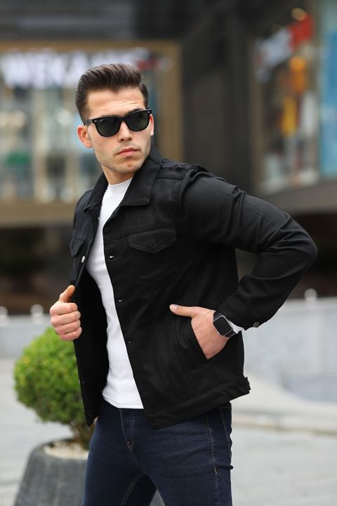 Mens%20Black%20Denim%20Jacket%20TAG%20ONE%20-%20Image%203