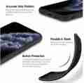 Xiaomi Redmi 13c case rock slim soft silicone matte phone cover_ black. 
