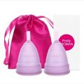 Imported Menstrual Cup Small Large Medium Silicon Menstrual Cups Large FDA Approved Reusable Long-Lasting Reusable, Soft Silicone Period Cups. 