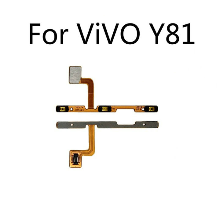 For Vivo Y81 Y81s New Power On Off Button & Volume Button Flex Cable Repair Parts