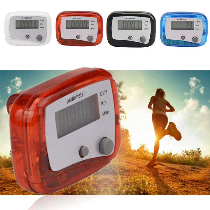 Monitor LCD waterproof pedometer walking exercise