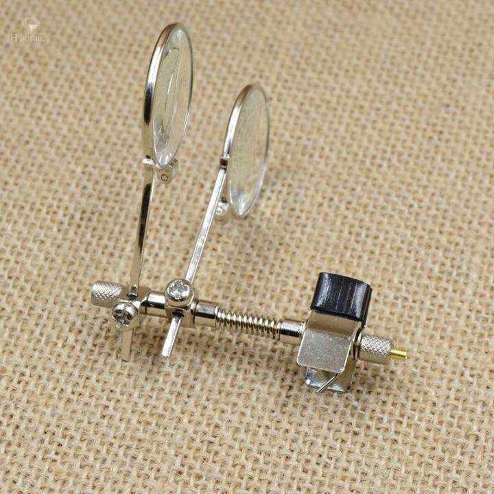 Clip%20on%205x/10x%20Lens%202.5cm%202%20Lens%20Jewelry%20-on%20Glasses%20Eye%20Loupe%20Loop%20Magnifying%20-%20Image%203