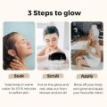 Exfoliating Gloves Moroccan Hammam Bath Scrub  Loofah Dead Skin remover, Bath Body Mitt, for unisex Women/ Men, Pure 100% ORIGINAL Viscose Fiber,, Blackheads, Impurities Washcloth. 