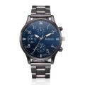 Migeer Men Watch Relogio Masculino Crystal Stainless Steel Quartz Military Analog Male Wrist Watch Bracelet. 
