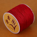 50m/lot 0.8mm Cotton Cord Nylon Cord Thread String DIY Beading Braided Bracelet Jewelry Making. 