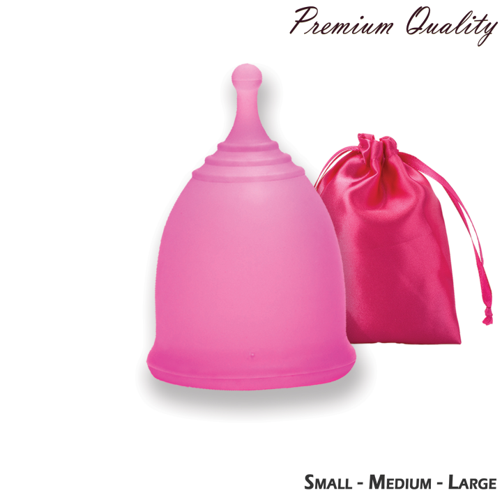 WANTER High Quality Menstrual Cup, Reusable Menstrual Period cup, Period Cup, Silicone Menstrual cup, Silicone Period Cup, Period Cup, Period Accessories, Menstrual Period Cup For Women And Gilrs, Small, Medium And Large Size