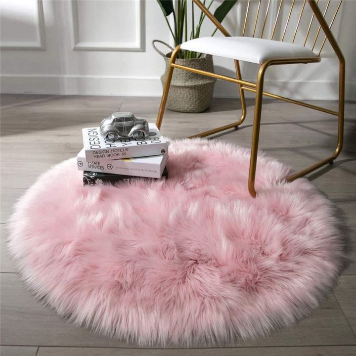 Round Rug Fur FUR ROUND 80X80 CM | Daraz.pk