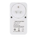 US Plug Plug-in Digital LCD Energy Monitor Power Meter Electricity Electric Usage Monitoring Socket. 
