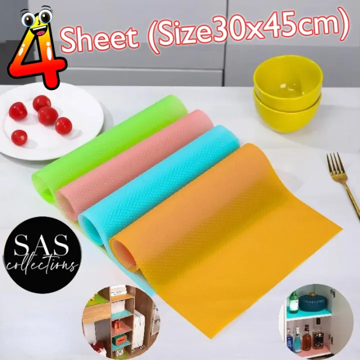Pack%20Of%204Sheet%20(Size30x45cm)%20Fridge%20Mat%20Refrigerator%20Mat%20Liners%20for%20Shelves%20Silicone%20Antibacterial%20Fridge%20Mats%20Drawers%20Cabinets%20Protective%20Pads%20Moisture%20Proof%20Refrigerator%20Mats%20-%20Image%202
