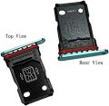 OnePlus 8 Dual SIM Tray Sim Jacket Sim Slot Sim Door For OnePlus 8 - Green. 