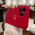 Personalized Customized Name Soft Phone Case For iPhone 15 14 13 Pro Max 12 11 X XS XR 7 8 Plus SE Leather Protective Back Cover. 