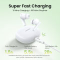 UGREEN HiTune P3 Wireless Bluetooth Handfree Earphone BT 5.4 In-Ear White Headphones Single Microphone Call Noise Reduction Suitable for iPhone 16 Pro Max Samsung S25 S24 Ultra and all iOS and Android phones, supports AAC, SBC. 