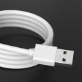 Original OPPO VOOC 4A Micro USB Rapid 1 Meter Cable Data Cable 1M 1 Meter Super Quick Charge Cable Micro USB for OPPO F5/ F7/ F9/ F11/ &  All Oppo Models - Oppo Vooc Cable. 