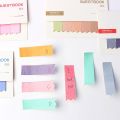 【FUN LIVE】 100 Pages Gradient Memo Pad Sticky Notes Bookmark Index Posted It Planner Stickers Notepads Stationery Office School Supplies. 