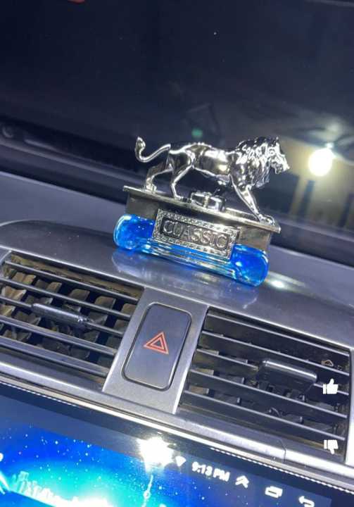Lion Sculpture Car Dashboard Car Perfume Fragrance | Car Perfume | Fragrance | Air Freshener | Best Car Perfume | Natural Scent | Soft Smell Perfume