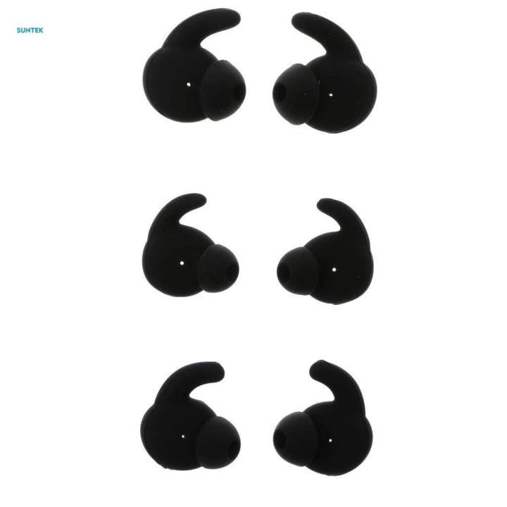 6 Pairs Silicone Earbuds Tips Cover For HUAWEI Honor AM61 Sports Headset