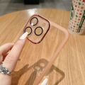 Transparent Casing for OPPO Reno 11F 11 Pro A79 A59 F25 Pro 5G Global Phone Case Clear Fashion Cover Case with Camera Cover. 