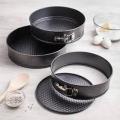 Baking Pans 3 Pcs set Metal Cake Baking Pan Round Shaped Non Stick Oven Baking Trays Cake Mold Bakeware Baking Tools. 
