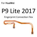 Touch ID Fingerprint Sensor Scanner Connector Flex Cable Parts For Huawei P9 Plus P8 Lite 2017 Mini Home Return Button Key. 