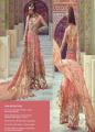 Unstitched Chiffon Embroidered Suit For Women - 3 Piece. 