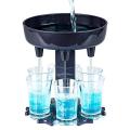 GST  High Quality Soda Dispenser Water Dispenser Glass Holder 6 Shot Glass Dispenser and Holder, Dispenser For Filling Liquids, Shots Dispenser, Multiple 6 Shot Dispenser, Bar Shot Dispenser, Cocktail Dispenser(Glass not included). 