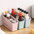 1 PC Kitchen Refrigerator Organizer, Fridge and Freezer Storage Tray Basket Multicolour. 