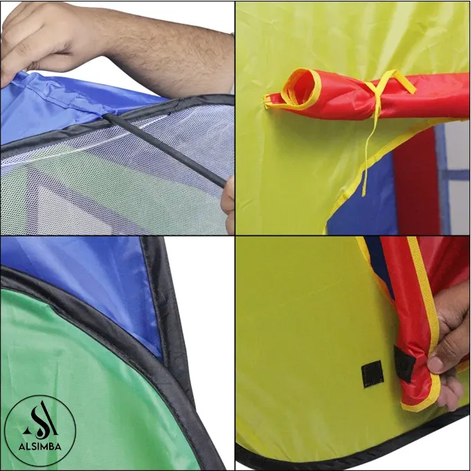 Play%20House%20Tent%20Series%20For%20Kids%20-%20Foldable%20With%202%20Support%20Sticks%20-%20Balls%20Not%20Included%20-%20Size%20Approx.%20110cm%20-%20Random%20Color%20-%20Image%205