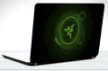 -gaming-series-green-logo-razer-snake-nature-lakes laptop back vinyl skin sticker 12 13 14 15 15.6 inch size for all laptop skin sticker. 