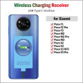 【Sunflower EGR】Qi Wireless Charging Xiaomi Pocophone POCO F1 F2 F3 M2 M3 X2 Pro X3 NFC Type-C Charger Adapter USB C Connector. 