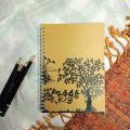 MyKitab - " TREE " A5 Kraft Spiral NoteBook|Notebook for Girls and Boys |Diary. 